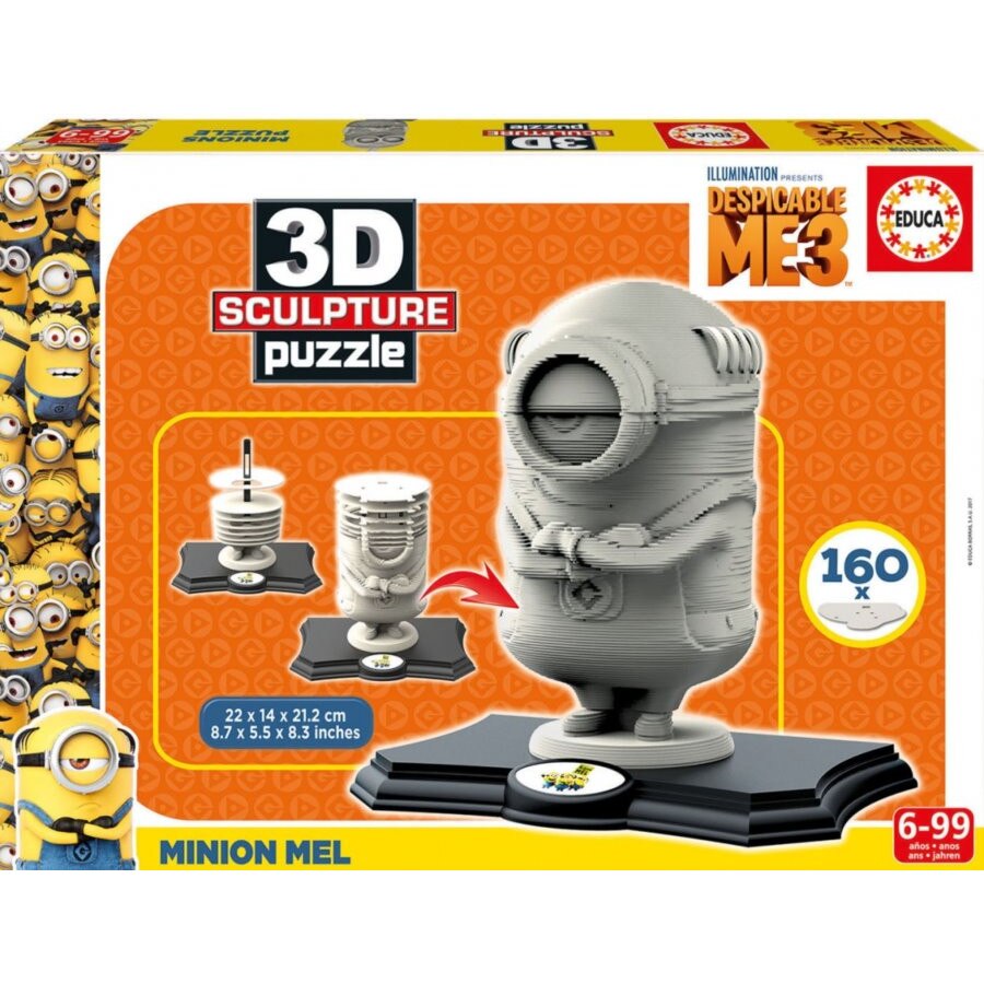 Puzzle Minion Mel 3D